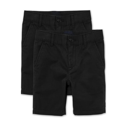 Pack Of 2 Boys Stretch Chino Shorts