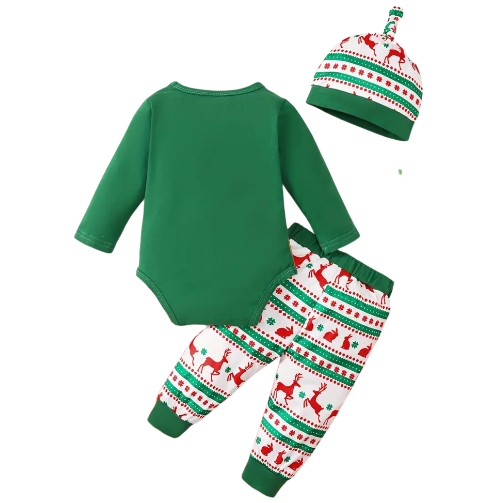 Christmas Baby Boy Romper Set 