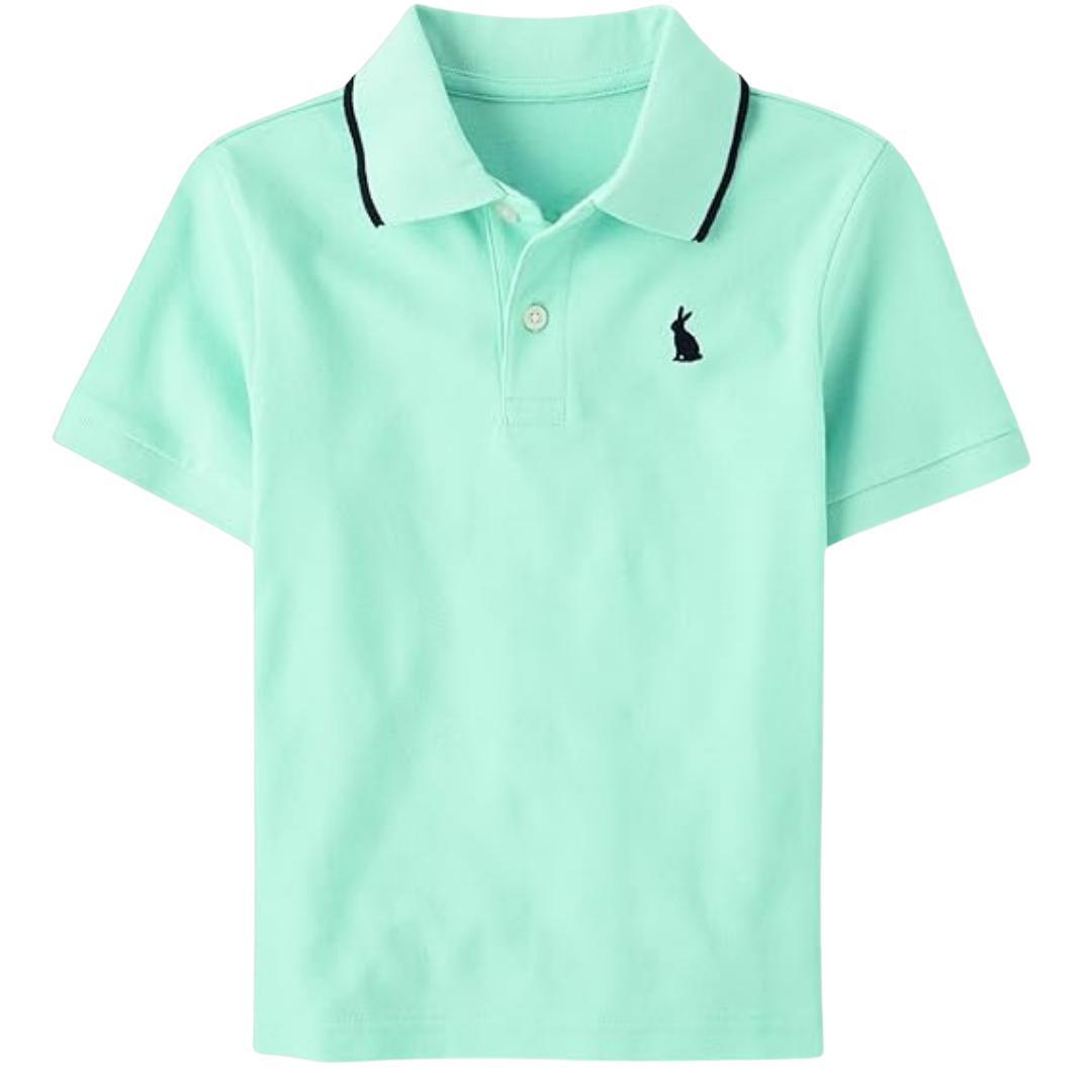 Boys Uniform Short Sleeve Pique Polo Tshirt