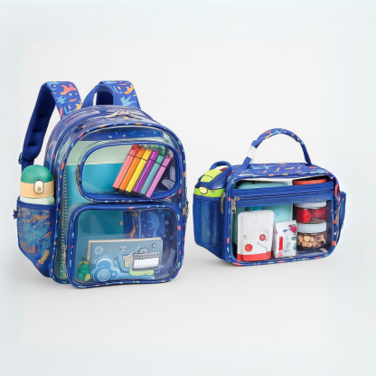 Kids Backpack and Lunch Bag Set