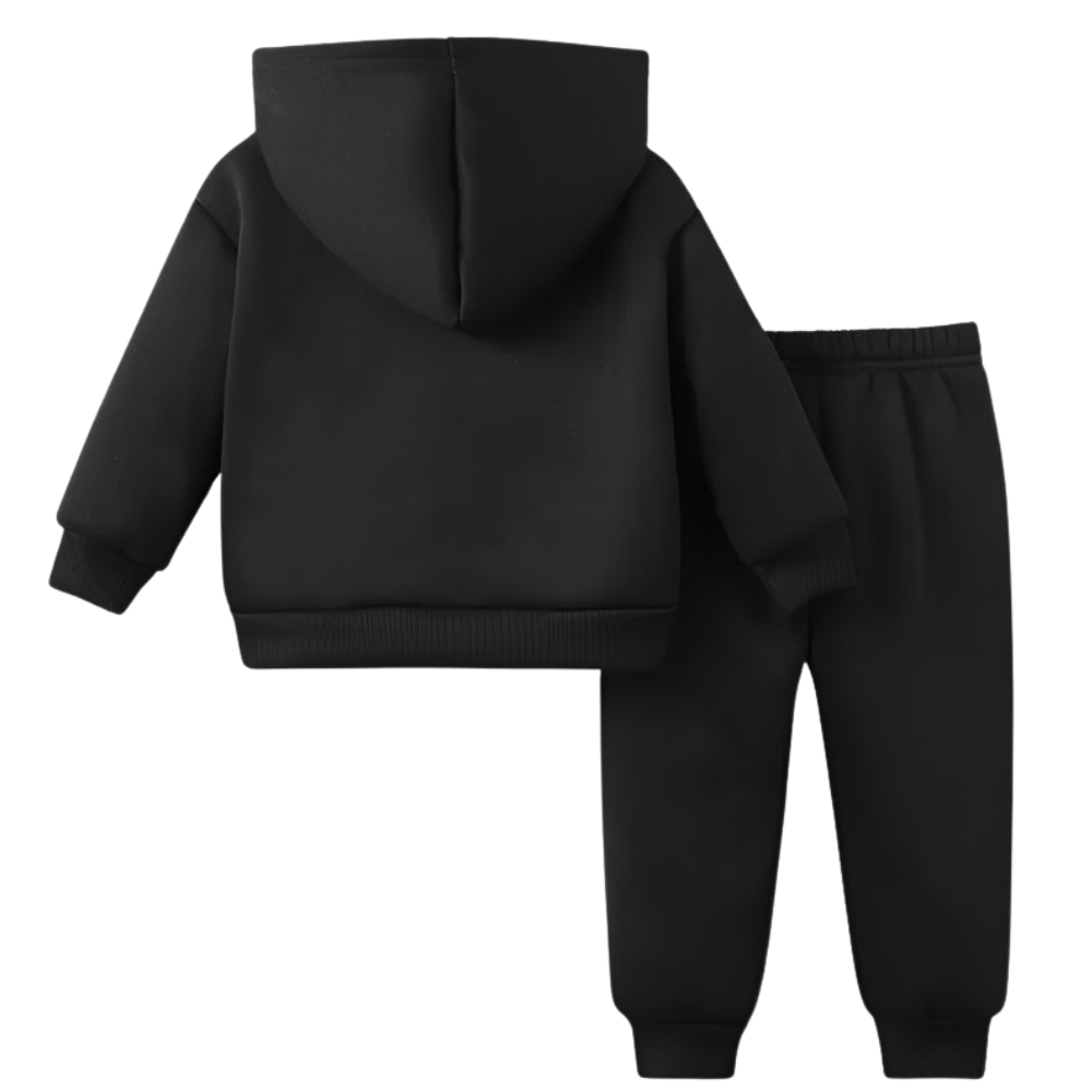 Toddler Letter Print Sweatshirt And Pants Set