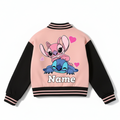 Customizable Baseball Jacket For Girls 