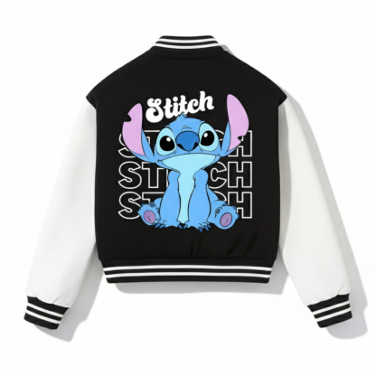 Double Sided Cartoon Baseball Jacket