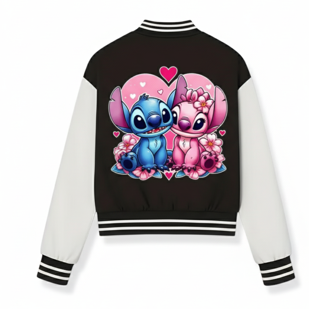 Casual Baseball Jacket For Girls