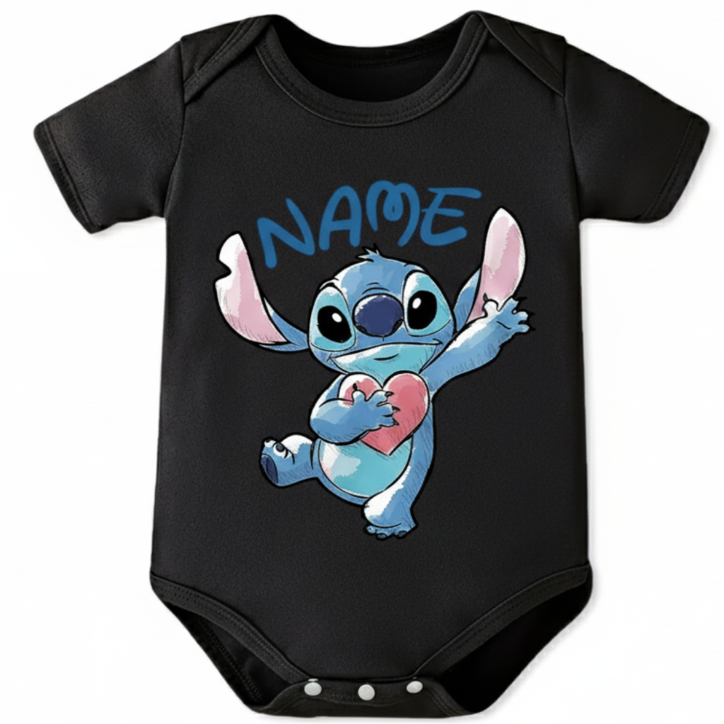 Custom Stitch Baby Summer Onesie