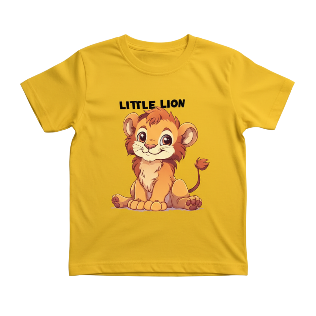 Boys Little Lion Graphic T Shirt