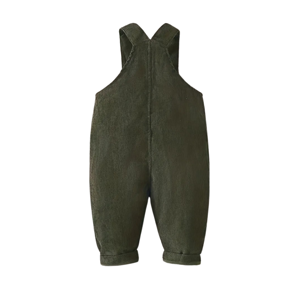 Cozy Boys Corduroy Overalls Perfect For Outdoor