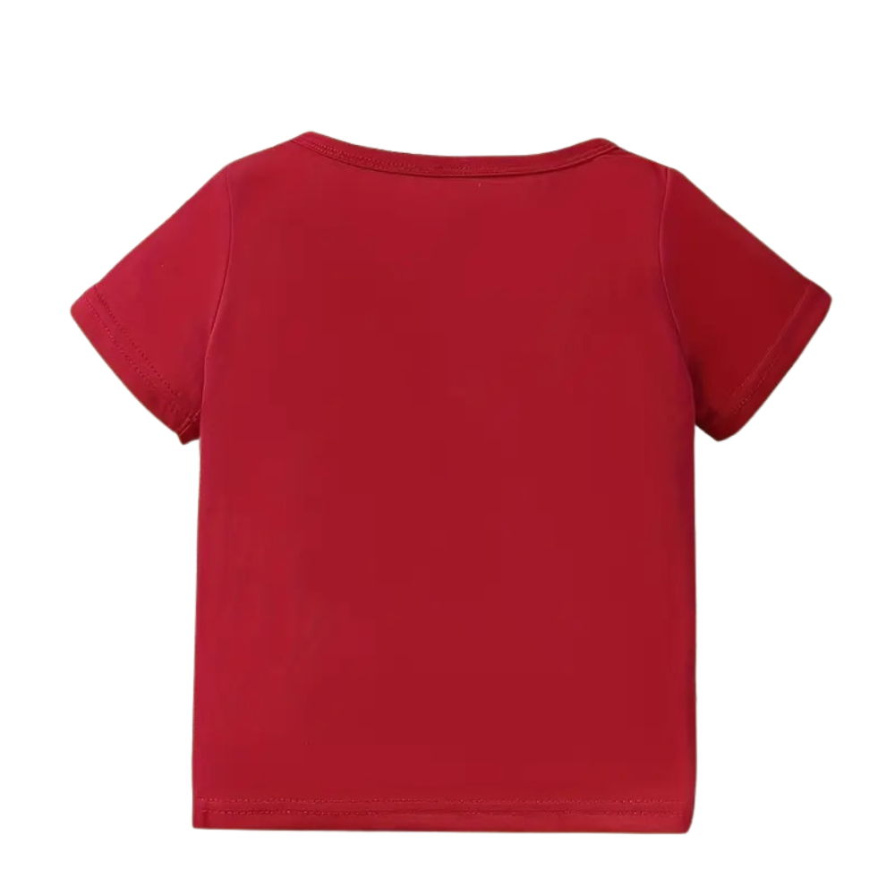 Funny Quote Short Sleeve Kids Summer Shirt