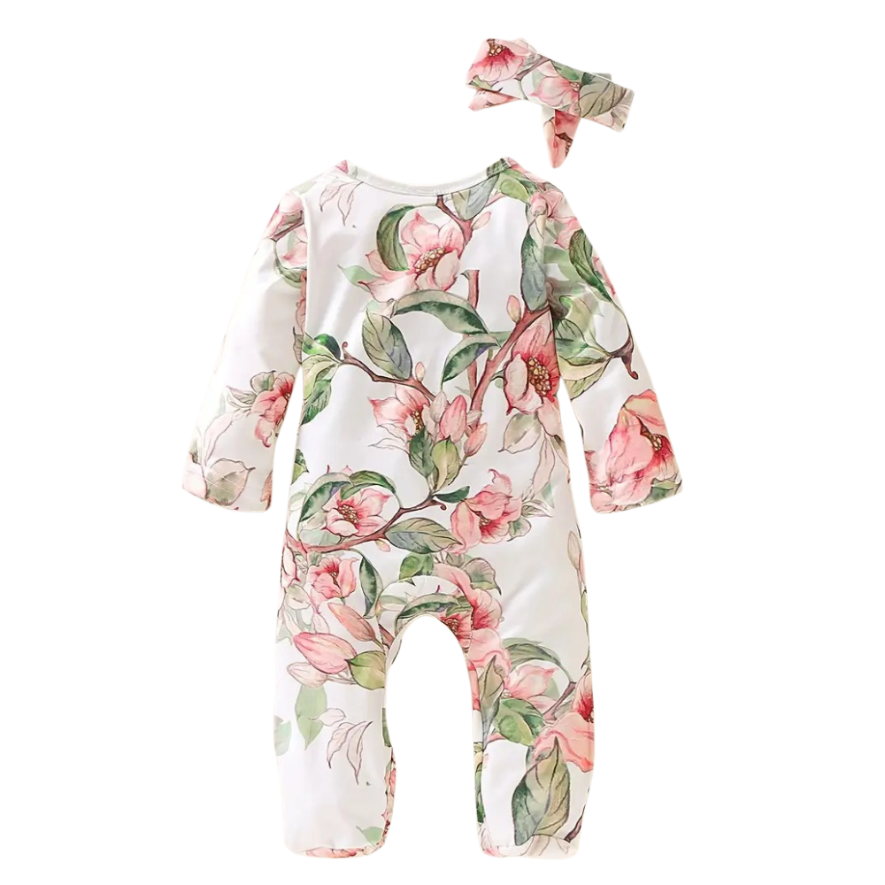 Casual One Piece Romper For Baby Girls