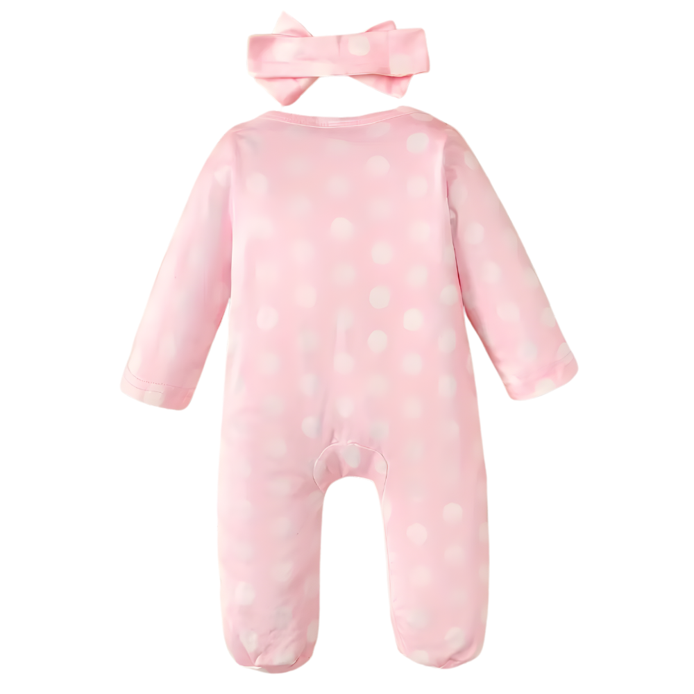 Casual One Piece Romper For Baby Girls