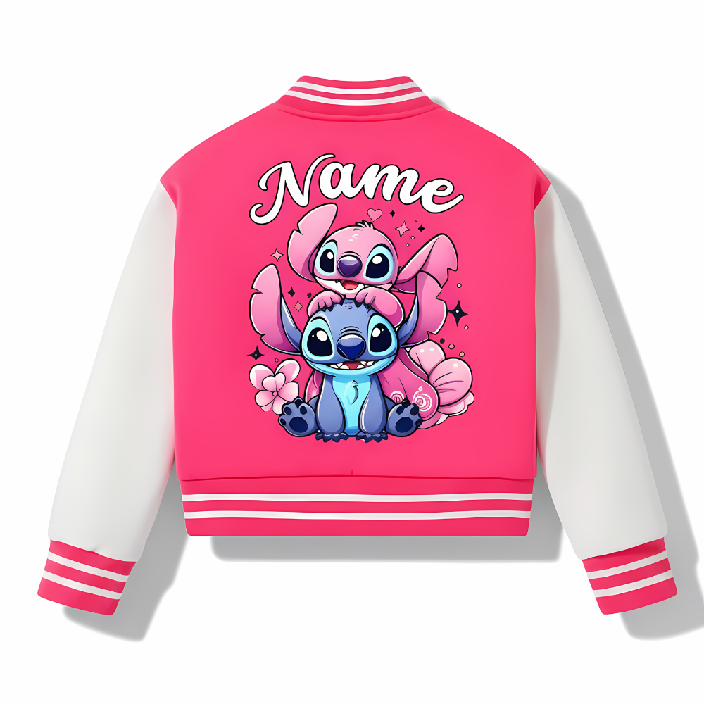 Customizable Stitch Baseball Jacket