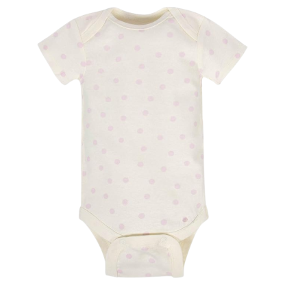 Pack of 8 Baby Girl Short Sleeve Onesies Bodysuits