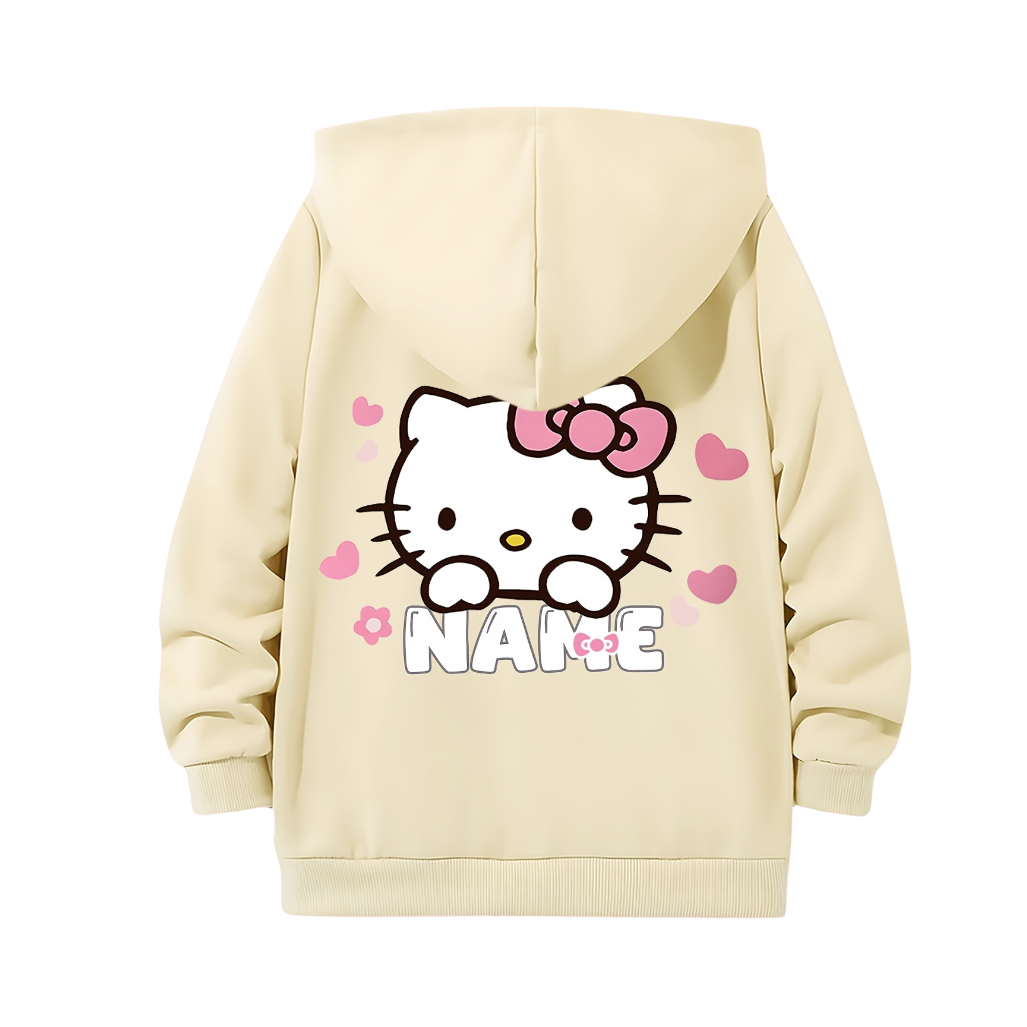 Stylish And Comfortable Hello Kitty Themed Hoodie For Girls