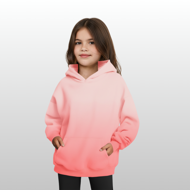 Girls Oversized Hoodies Fleece Pullover Sweatshirts