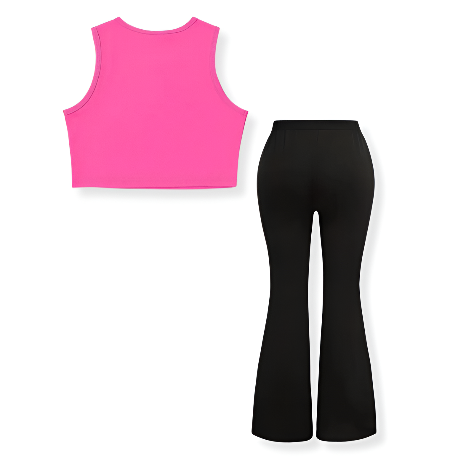 Tank Top and Flare Pants Set