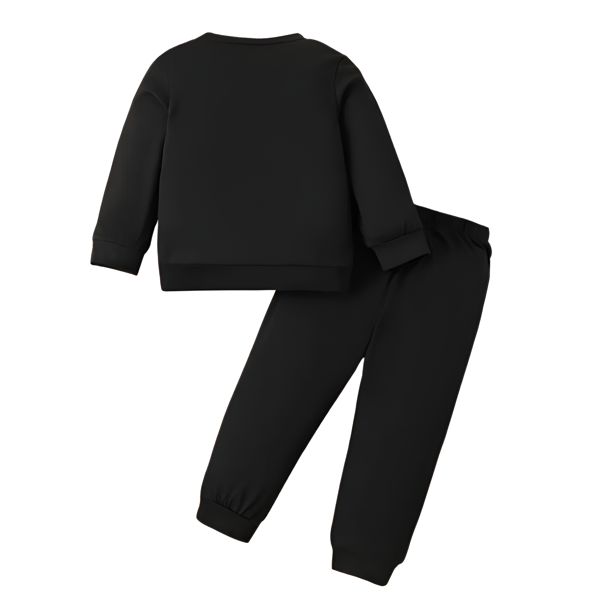 Spring And Autumn Style Round Neck Cartoon Print Set