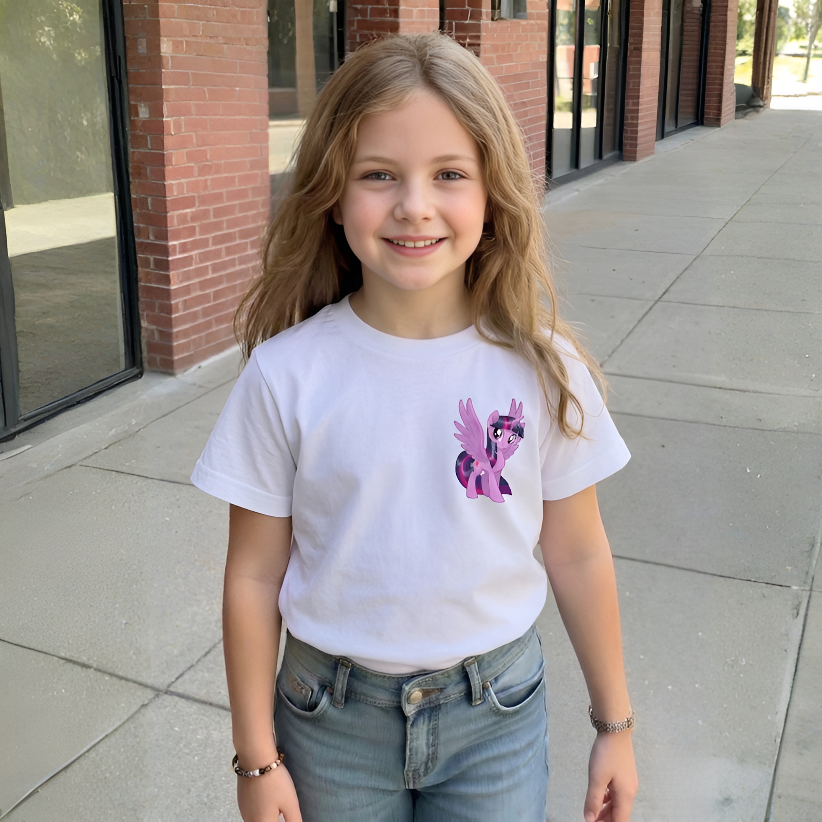 Double Sided Short Sleeve T Shirt