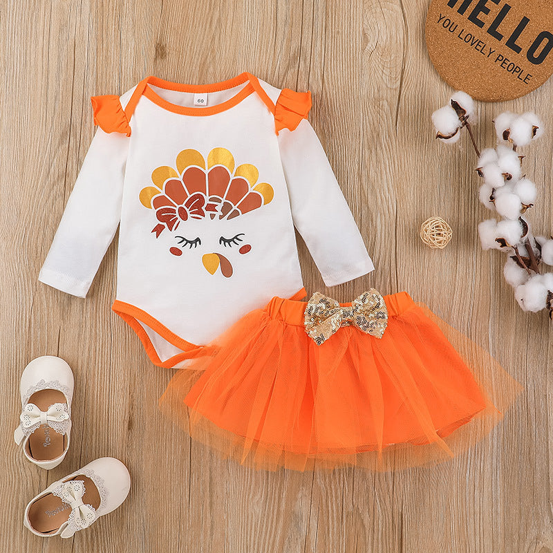 2Pcs Baby Girl Autumn Clothes Set-Children Cloth Shop