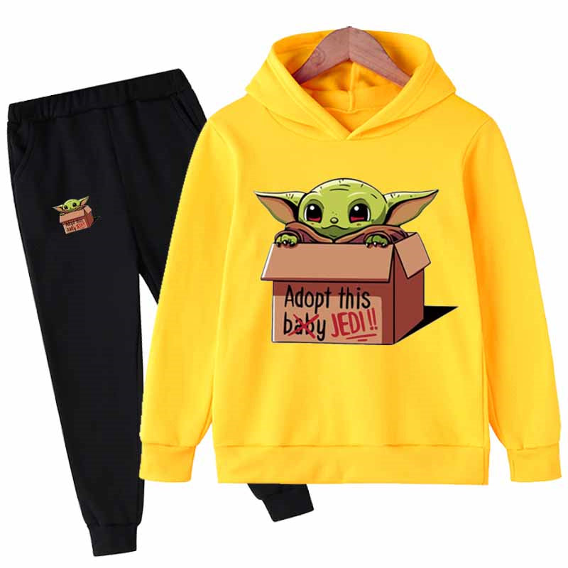 Star Wars Yoda Hoodies Set-Children Cloth Shop