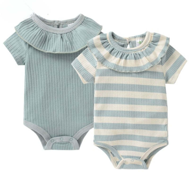 Newborn Girl Summer Jumpsuit Bodysuits-Children Cloth Shop