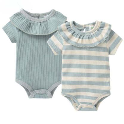 Newborn Girl Summer Jumpsuit Bodysuits-Children Cloth Shop