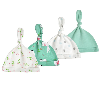 0-6 Months Newborn Pure Cotton Hats-Children Cloth Shop