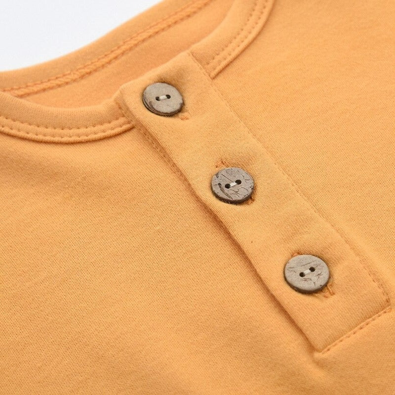 2-Pieces Baby Fall Clothes Solid Color Romper-Children Cloth Shop