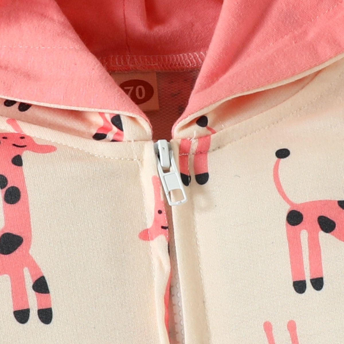 Giraffe Print Winter Jumpsuit For Baby-Children Cloth Shop