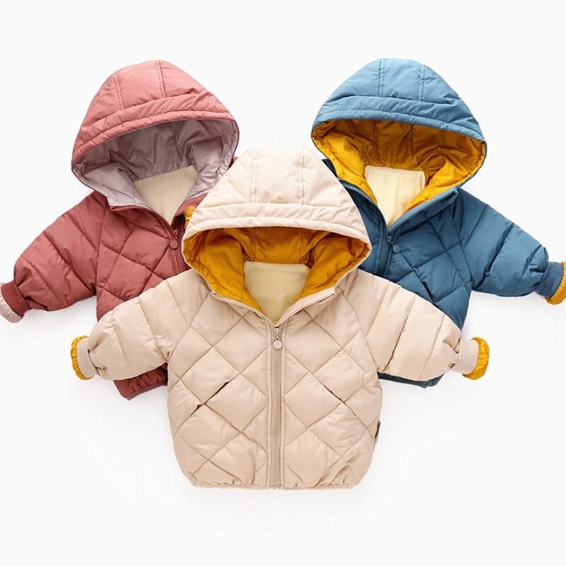 Cotton-Padded Children's Jacket-Children Cloth Shop