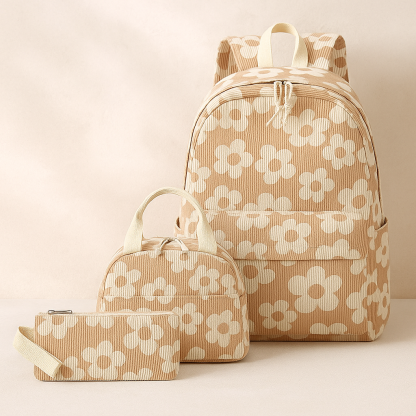 School Backpack Teens Girls Boys Kids School Book Bags With Lunch Box Pencil Bag