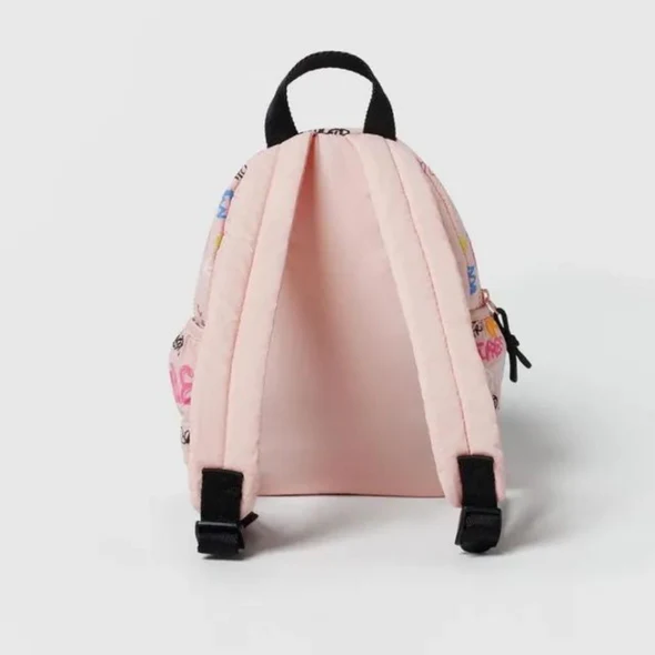 Versatile Graffiti Print Backpack