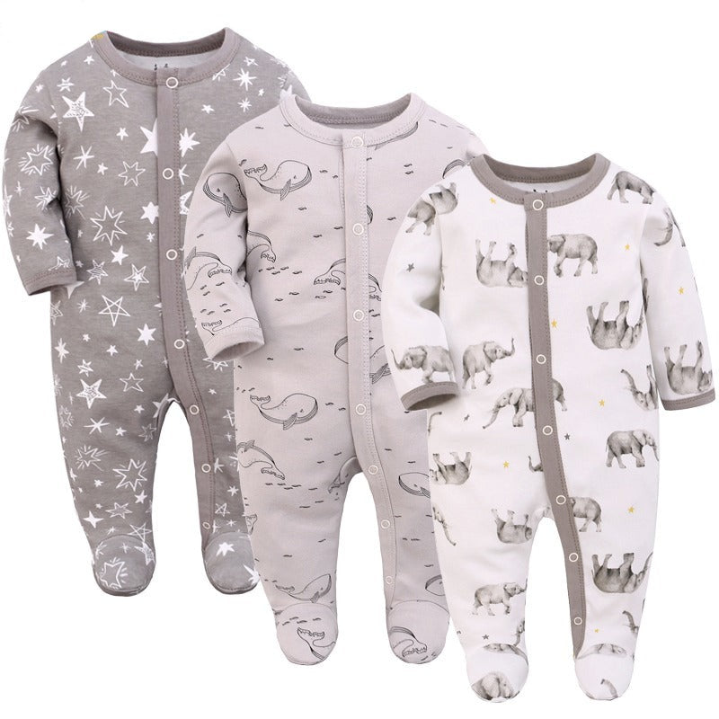 Newborn Baby 3pcs Rompers Clothes Set-Children Cloth Shop