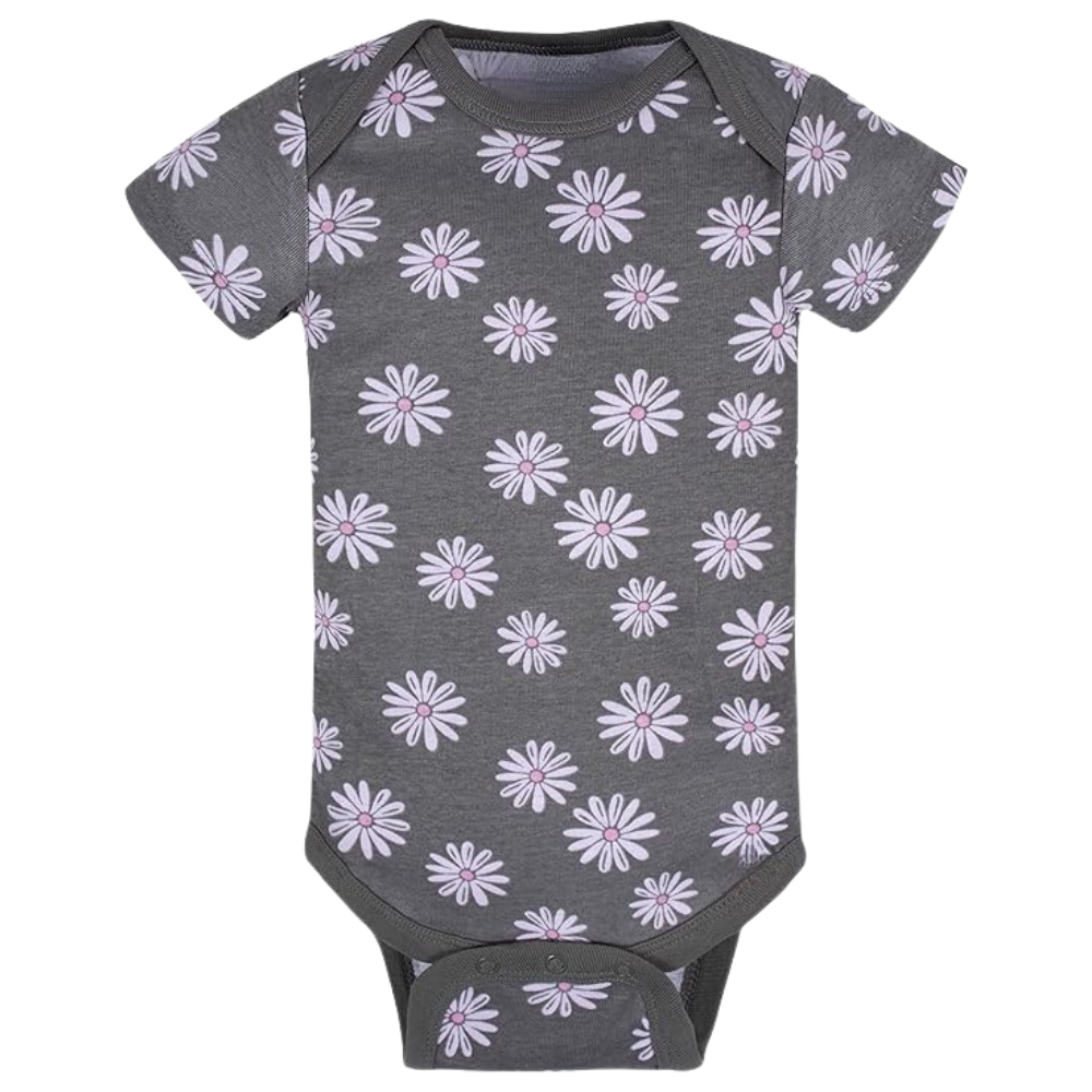 Pack of 8 Baby Girl Short Sleeve Onesies Bodysuits