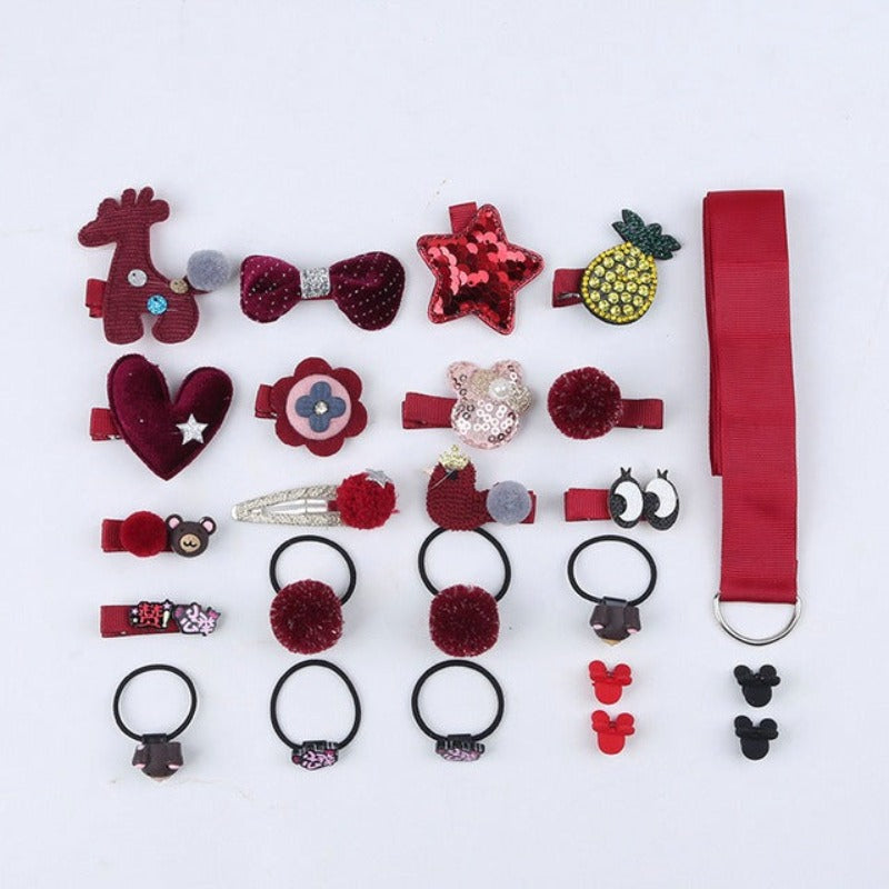 Girl Hair Clip Set Accessories-Children Cloth Shop