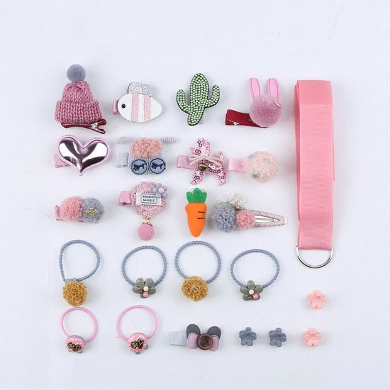 Girl Hair Clip Set Accessories-Children Cloth Shop