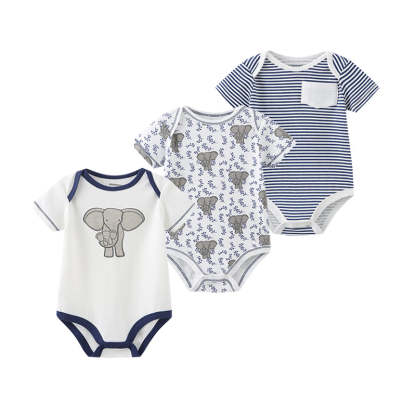 3Pcs Infant Cartoon Clothing Baby Bodysuits-Children Cloth Shop