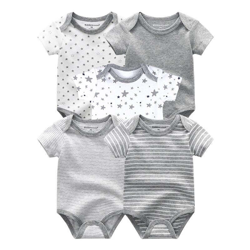 5Pcs Multi Color Toddler Jumpsuits-Children Cloth Shop