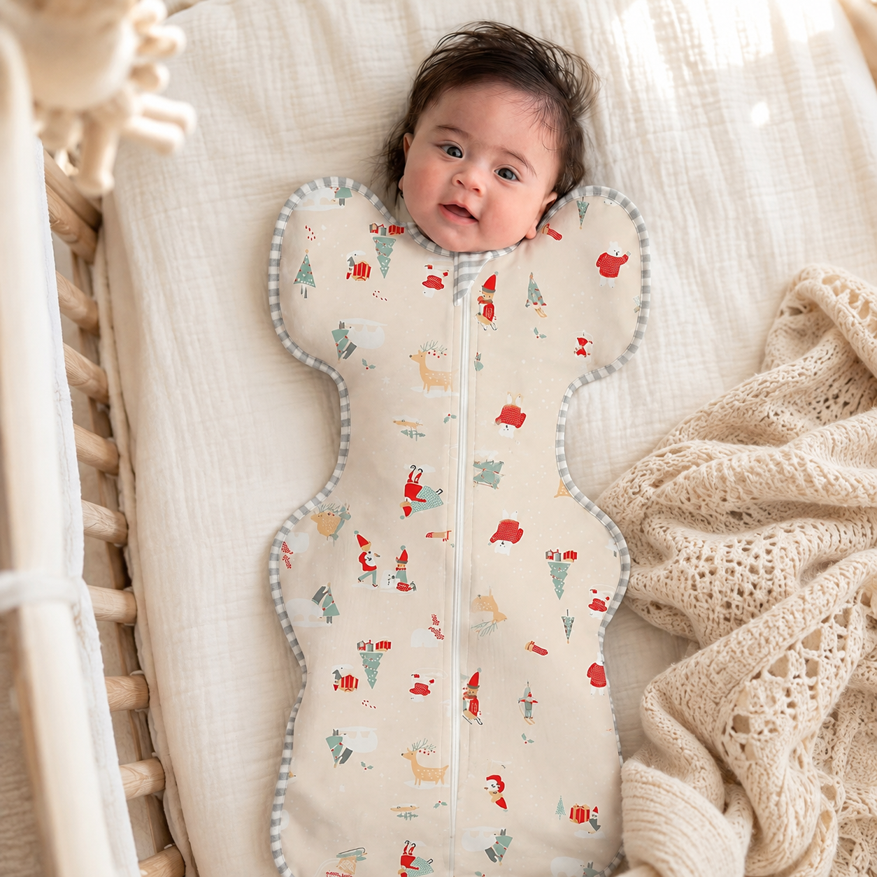 Baby Sleep Sack Swaddle For Peaceful Sleep And Self Soothing