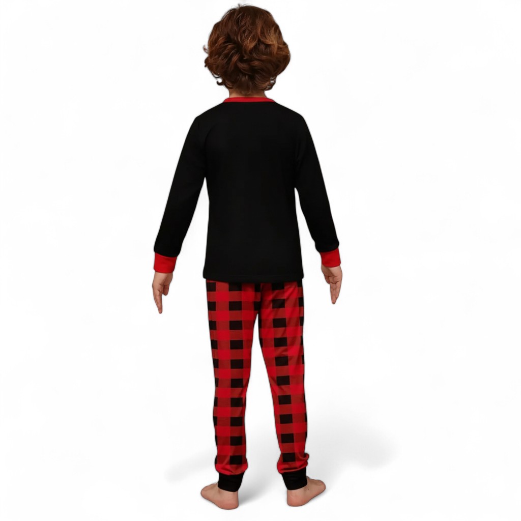 Flame Retardant Christmas Pajama Set
