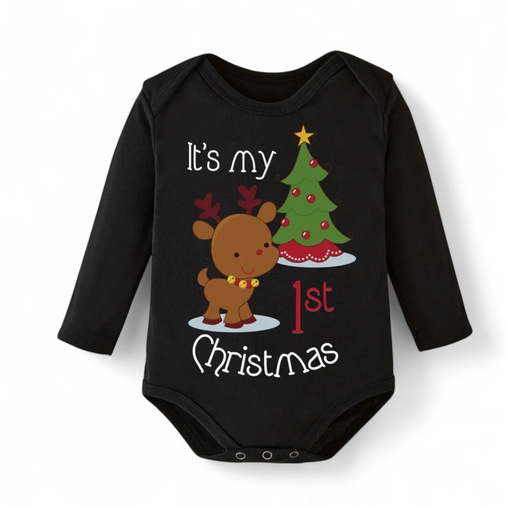 Baby Triangle Romper Long Sleeve Newborn Bodysuit