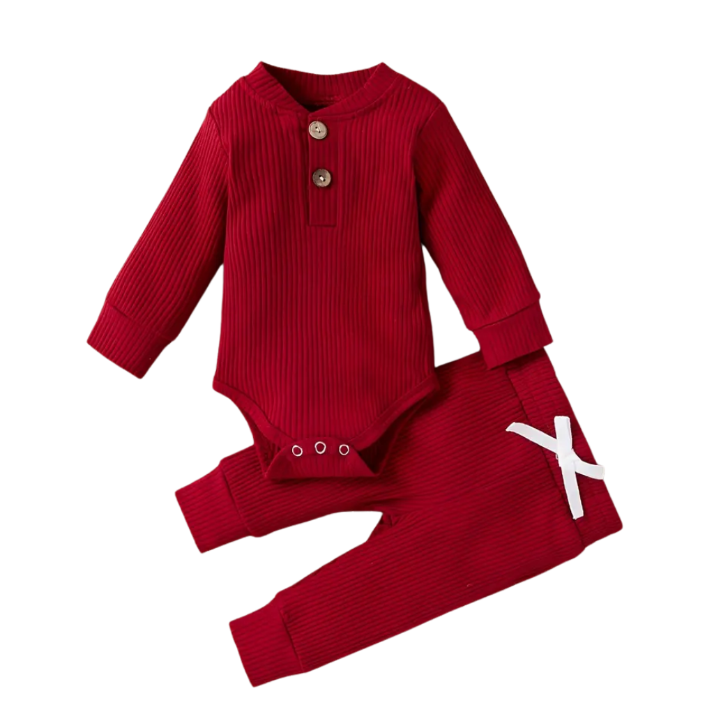 Newborn Baby Christmas Romper and Pants Set