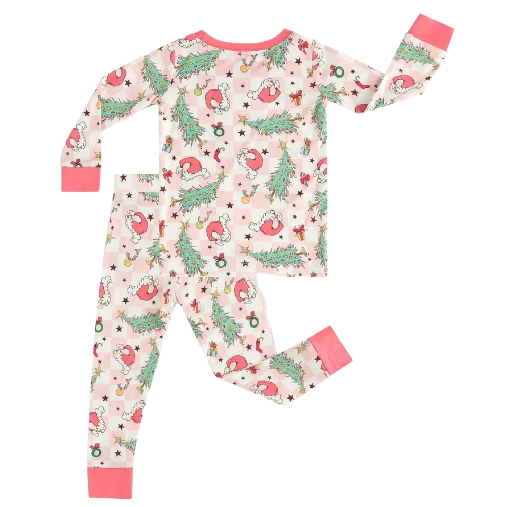 Bamboo Fiber Christmas Pajama Set