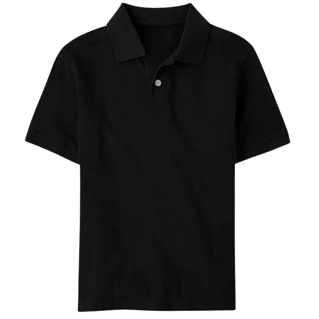 Boys Uniform Short Sleeve Pique Polo Tshirt