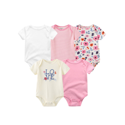 Newborn's 5Pcs Baby Bodysuit Set-Children Cloth Shop