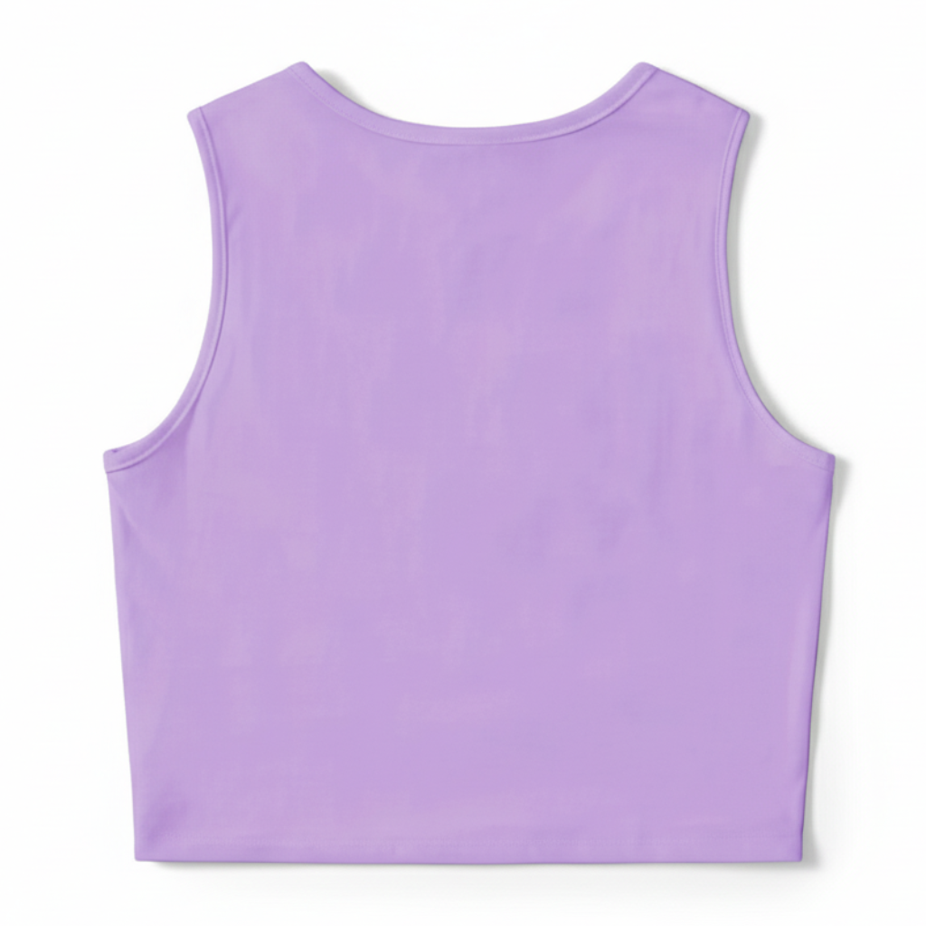 Girls Sleeveless Vest with Cartoon Print for Summer Wear