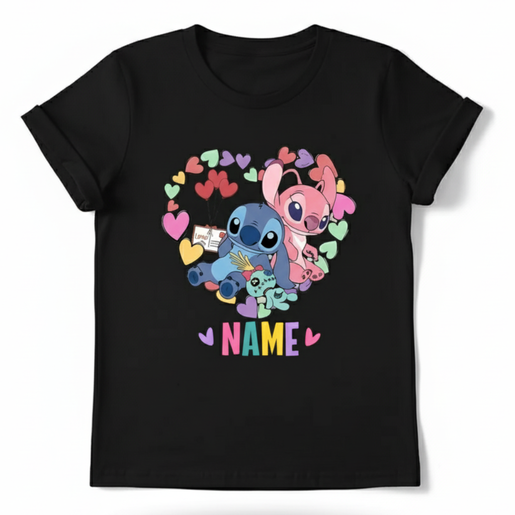 Customizable Cartoon Design Casual Kids Summer Top