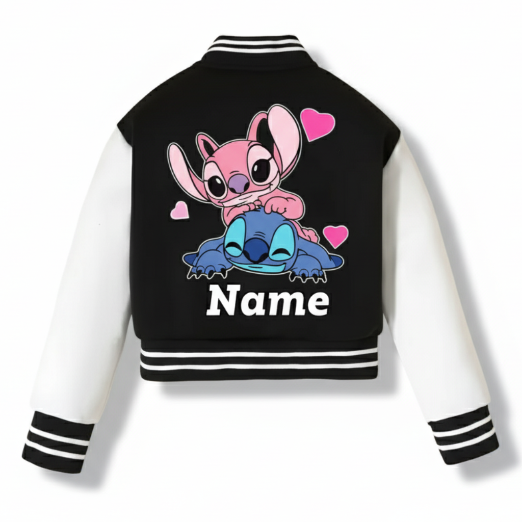 Customizable Baseball Jacket For Girls 