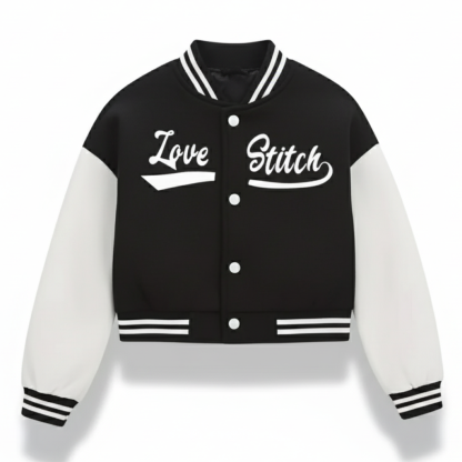 Double Sided Cartoon Baseball Jacket