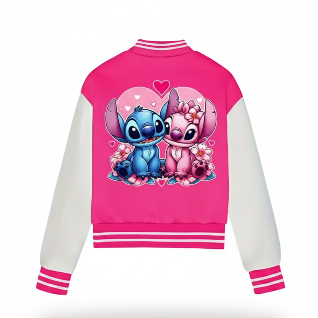 Casual Baseball Jacket For Girls