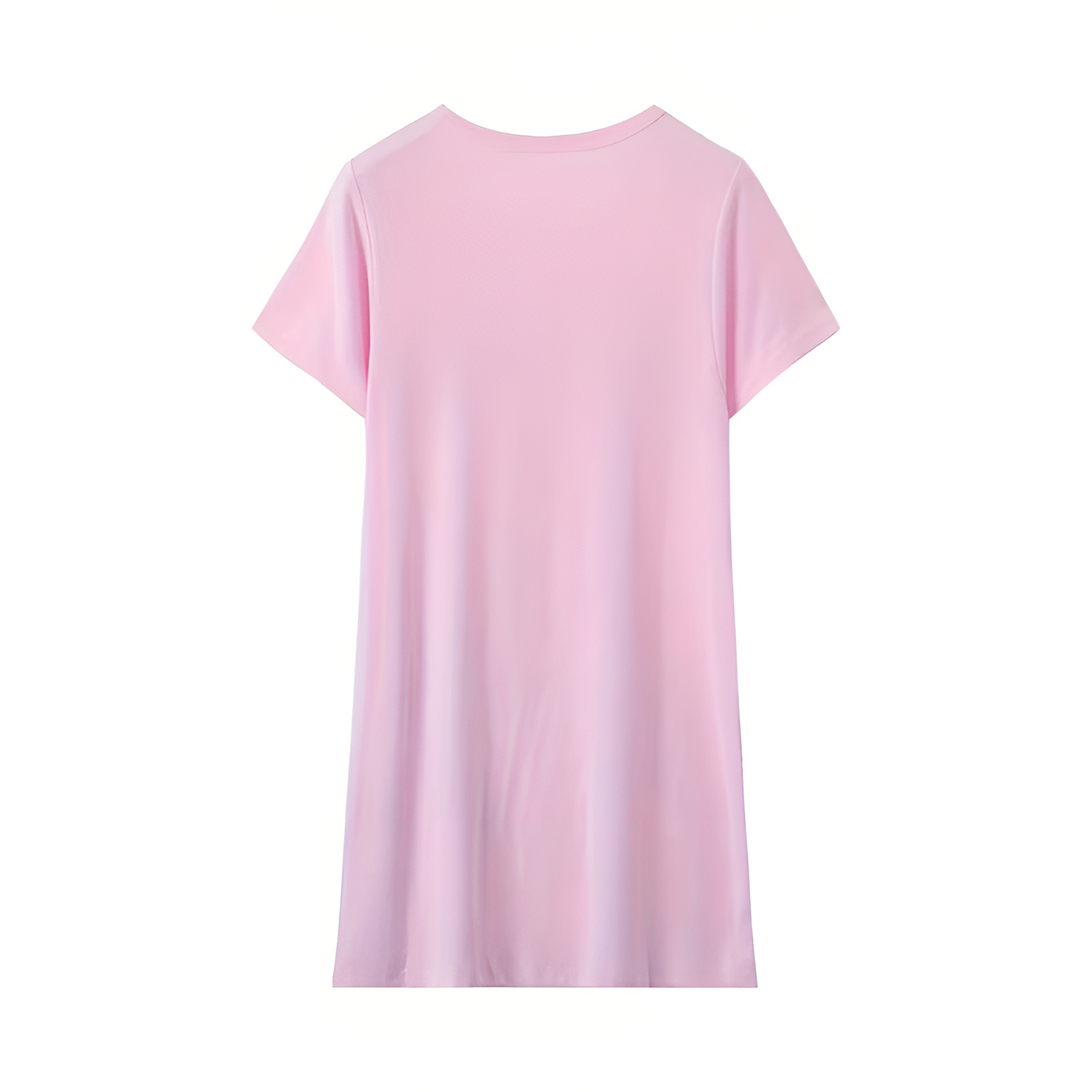 2pcs Cartoon Mermaid Pattern Short Sleeve Knee Length Dress for Girls